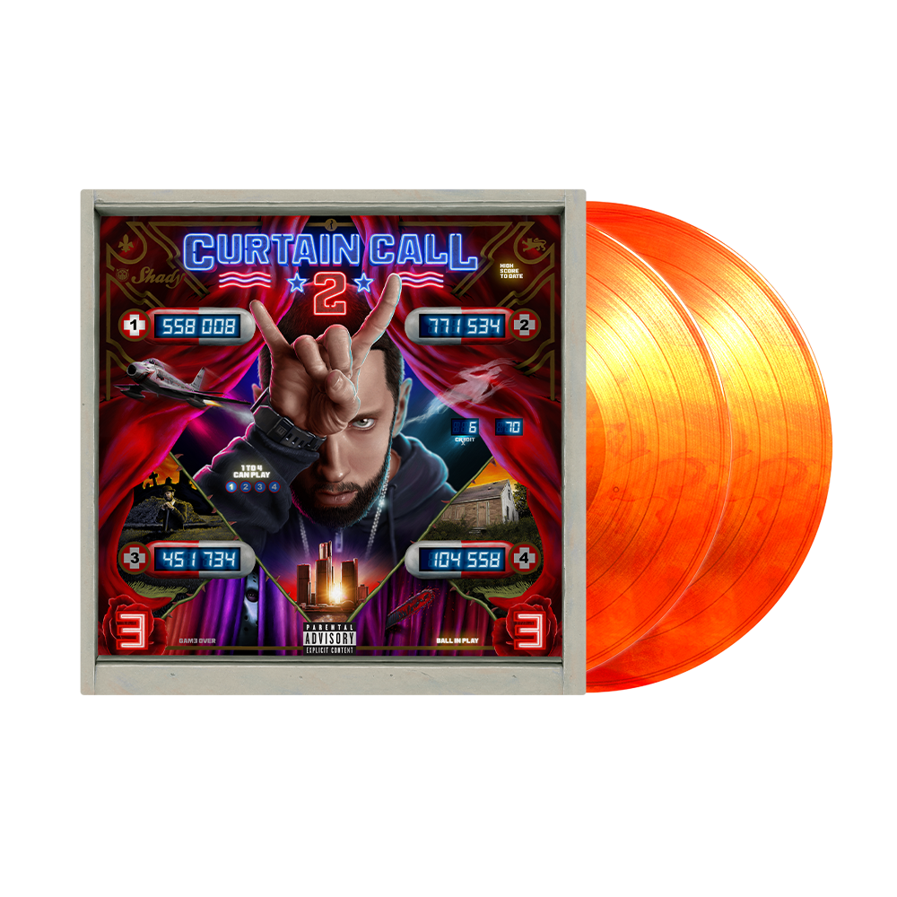 Curtain Call 2: Exclusive Orange Vinyl 2LP - Eminem UK