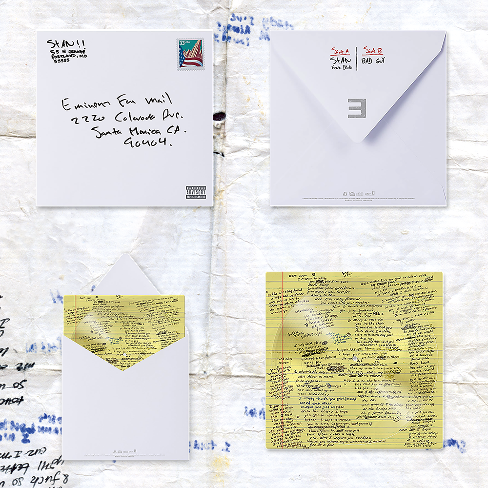 Eminem - Stan Letter Vinyl Single