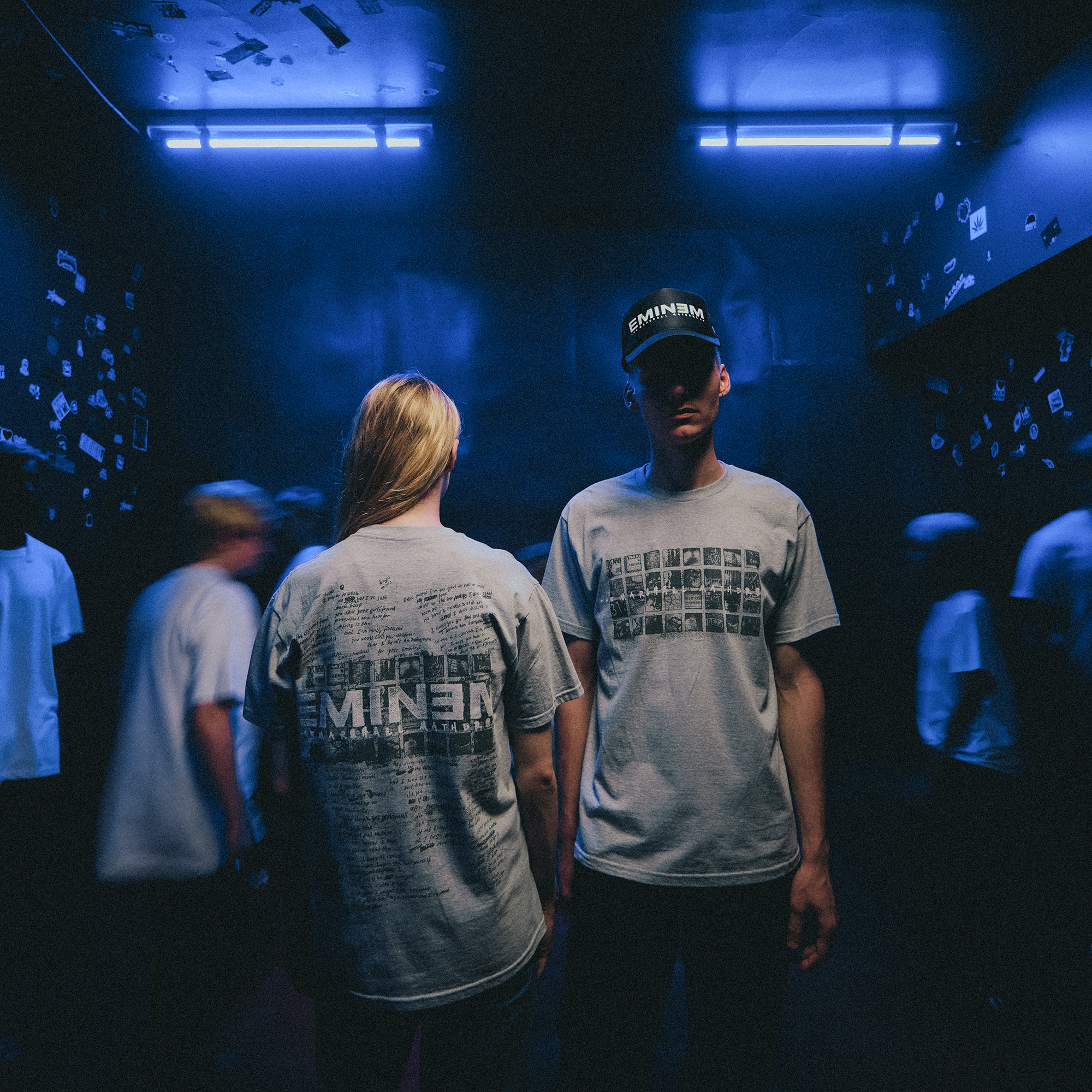Eminem - MMLP25 Scribble T-Shirt (Grey)