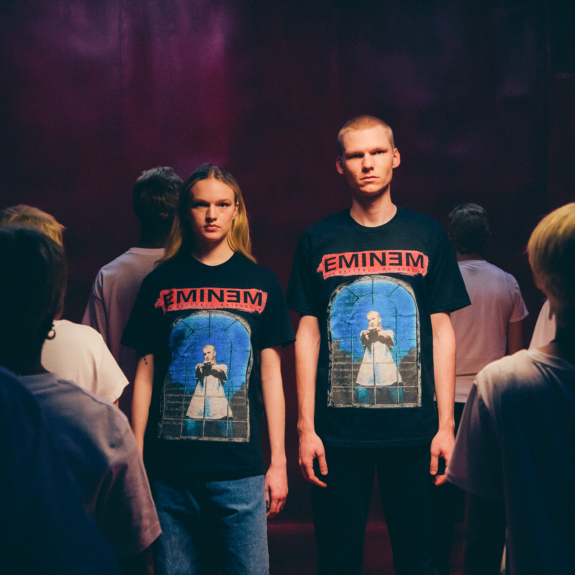 Eminem - MMLP25 Window T-Shirt (Black)